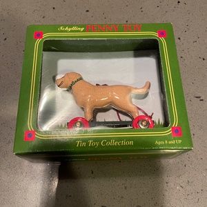 Schylling Penny Toy Golden Retriever ornament